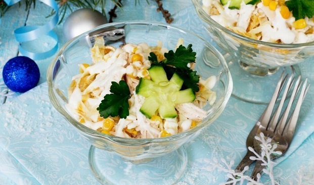 Загадочный салат: все говорят, что вкусно, но не могут угадать, из чего он