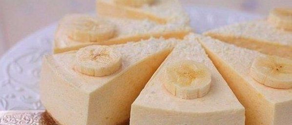 Диетический банановый чизкейк. Для следящих за фигурой!