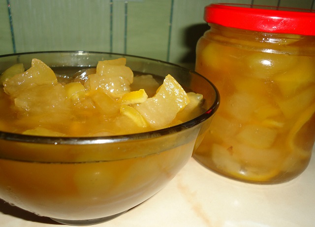 ВАРЕНЬЕ ИЗ ДЫНИ С ЛИМОНОМ