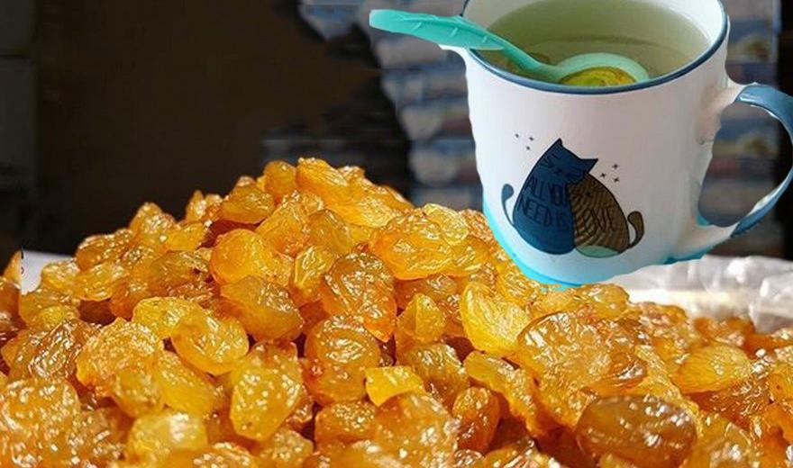 Если к воде добавить изюм, вы получите самое лучшее лекарство для очищения печени