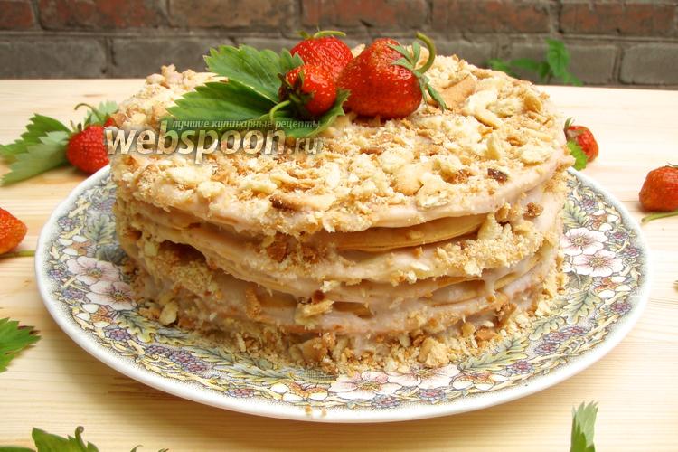 КЛУБНИЧНЫЙ ТОРТ «НАПОЛЕОН»
