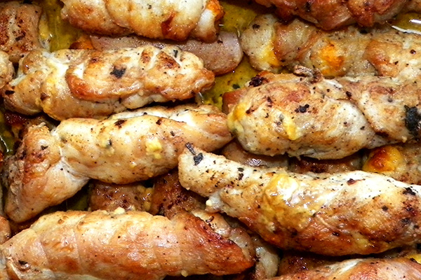 Куриные рулетики