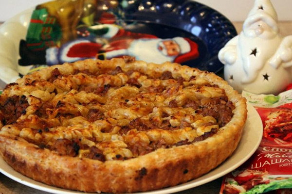 Мясной пирог