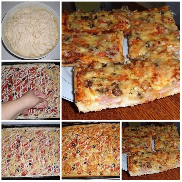 ДОМАШНЯЯ ПИЦЦА — Как же я люблю этот рецептик!