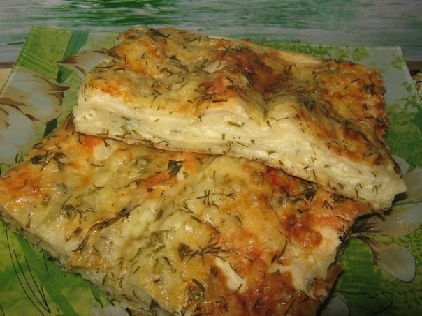 ПП-перекус: лаваш с творогом и зеленью