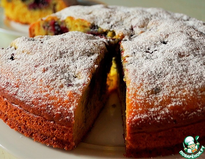 Самый простой и быстрый пирог к чаю Самый простой и быстрый пирог к чаю