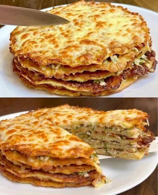 КАБАЧКОВО-СЫРНЫЙ ТОРТИК С МЯСОМ — СЕЗОННАЯ ЗАКУСКА ДЛЯ ЛЮБОГО ЗАСТОЛЬЯ
