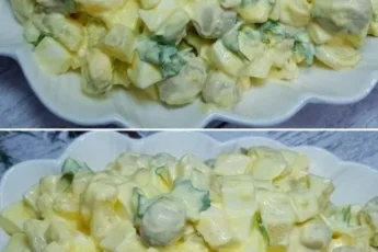 Вкусный салат без мяса, без курицы, без рыбы. Простые ингредиенты и готовить 3 минуты